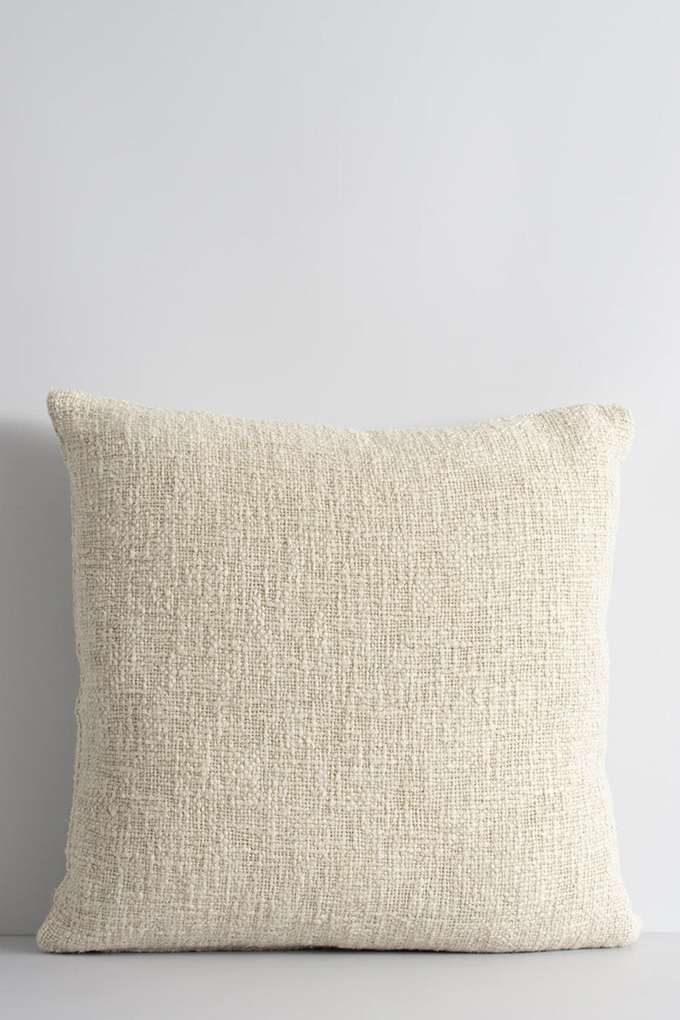 Premium Cyprian Textured Oatmeal Feather Throw Pillow Insert 50x50cm - Soft Decorative Cushion for Sofa, Bed & Home Decor