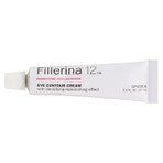 Fillerina® 12HA Densifying Grade 5 Eye Contour Cream 15ml - Anti-Aging Eye Treatment for Wrinkles & Dark Circles - Perfect for Night & Day Use