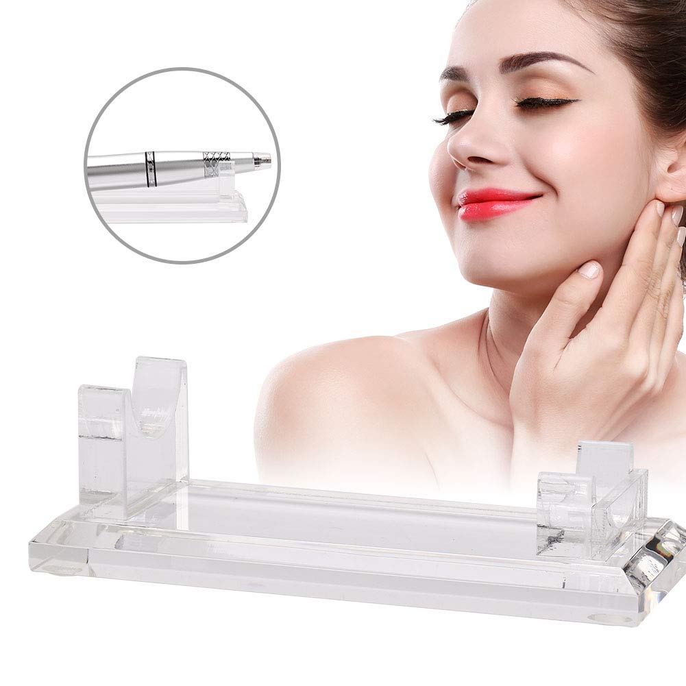 Professional Acrylic Tattoo Machine Stand Holder - Universal Tattoo Gun Rack for Most Tattoo Machines | Perfect for Home Studios & Professional Tattoo Artists