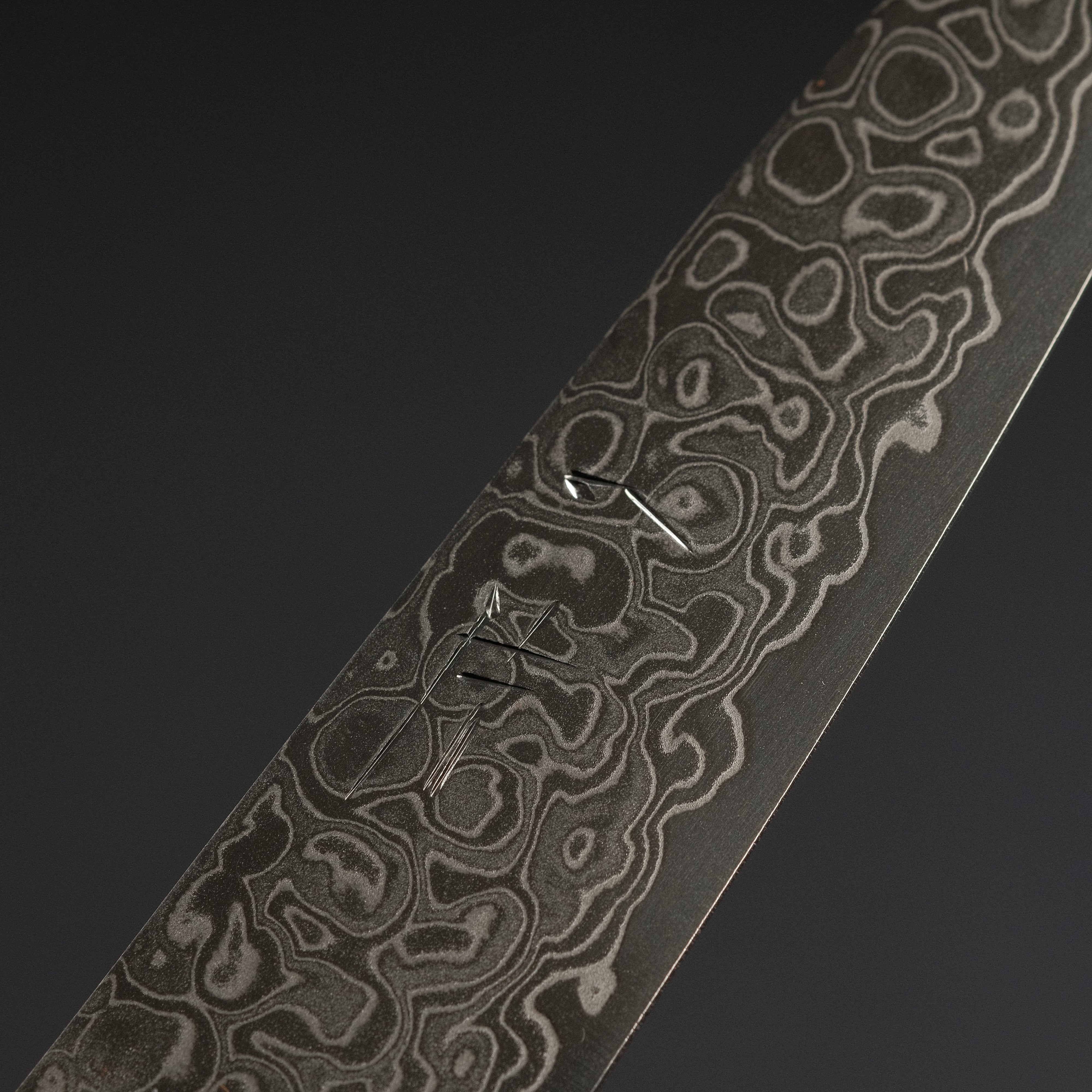 Hitohira HG Damascus Paring Knife with Pakka Wood Handle - Premium Japanese Kitchen Knife for Peeling, Slicing, and Precision Cutting