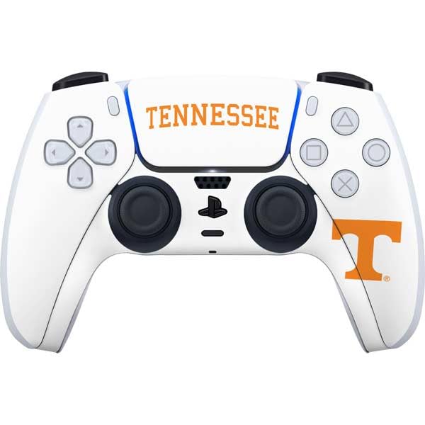 Official University of Tennessee-Knoxville PS5 Controller Skin | Licensed Collegiate Text Design Gaming Decal for Playstation 5 - Perfect for Game Nights, Dorm Decor & Vols Fan Gifts