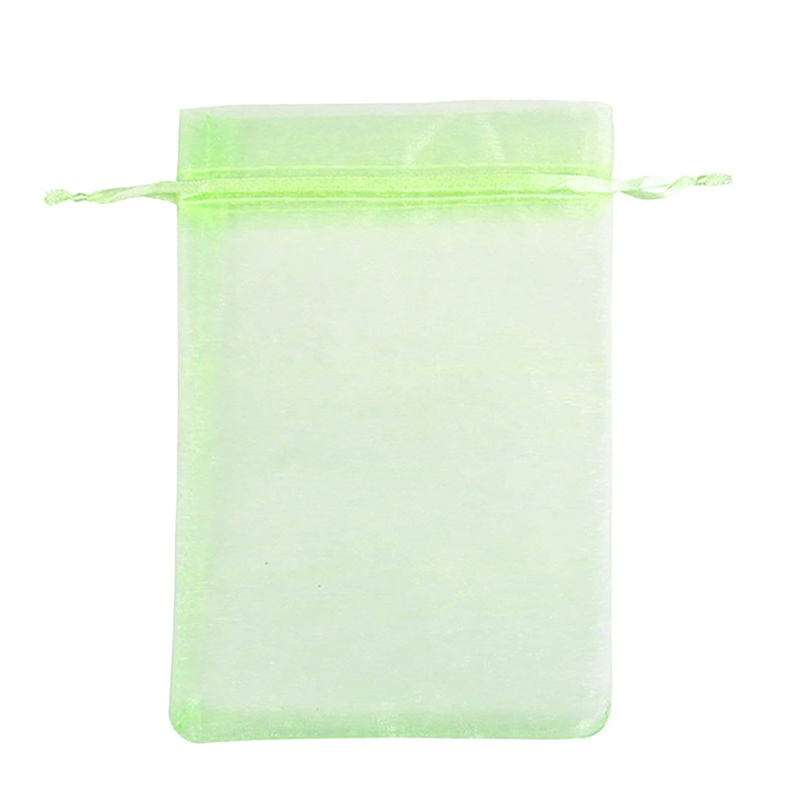 120 Pack Gold Organza Drawstring Bags - Small Gift Bags for Jewelry, Candy, Wedding Favors, Party Favors & Easter Gifts - Perfect for Wedding, Festival, Party & Holiday Gift Wrapping (Medium, One Size)