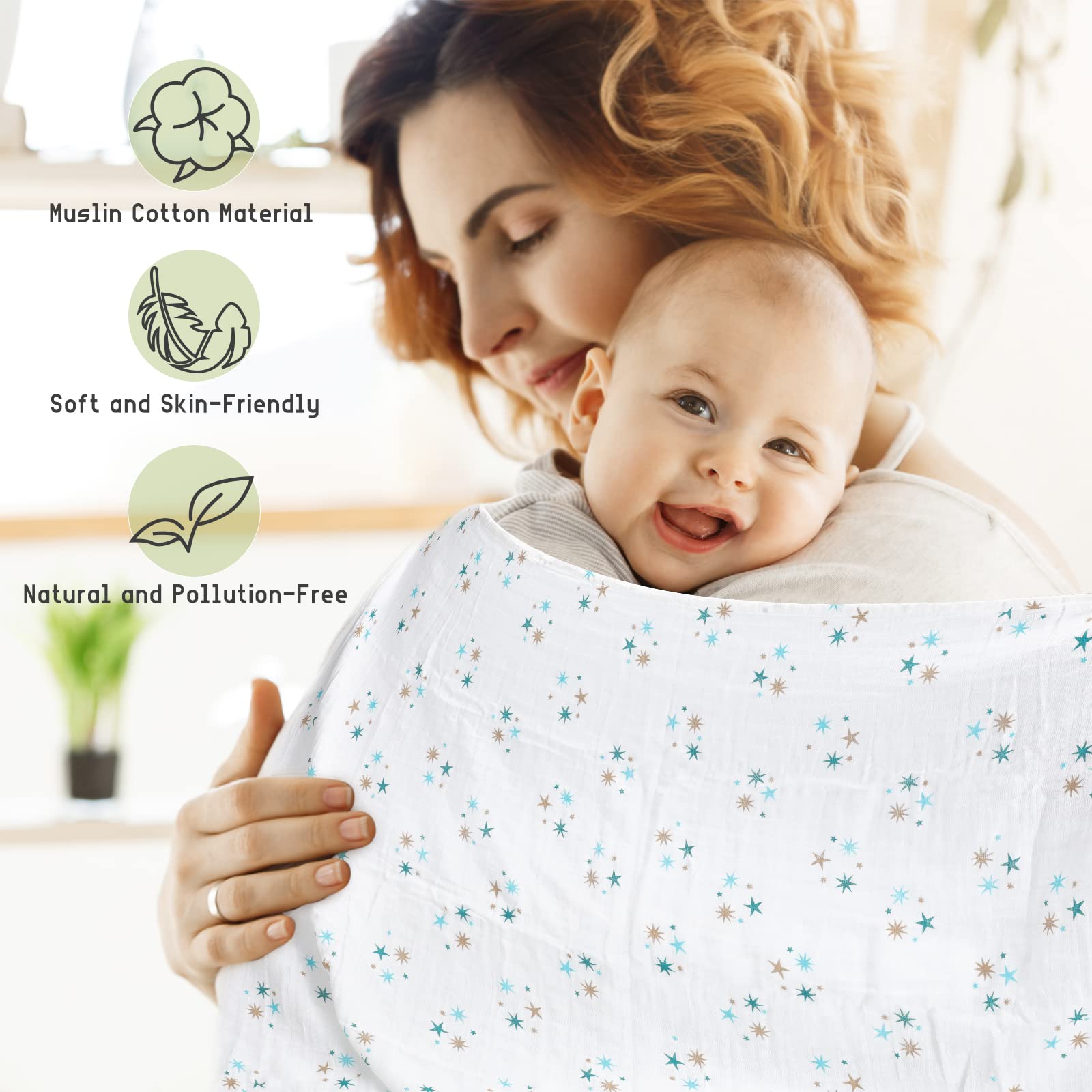 Unique Baby Boy Gift Set - Newborn Essentials, Rattle & Swaddle Blanket for Valentine's Day, Gender Reveal & Special Occasions | Perfect for Baby Showers, Birthdays and First-Time Parents
