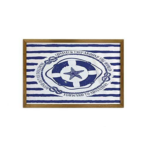 Navy Blue White