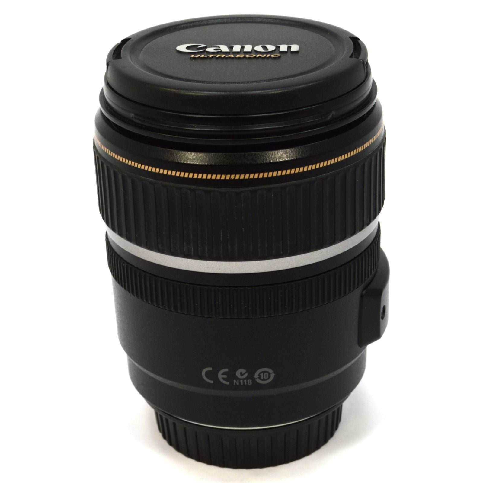 Used Canon EF-S 17-85mm f/4-5.6 IS USM Zoom Lens with Front & Rear Caps - Perfect for Travel Photography & Everyday Shooting