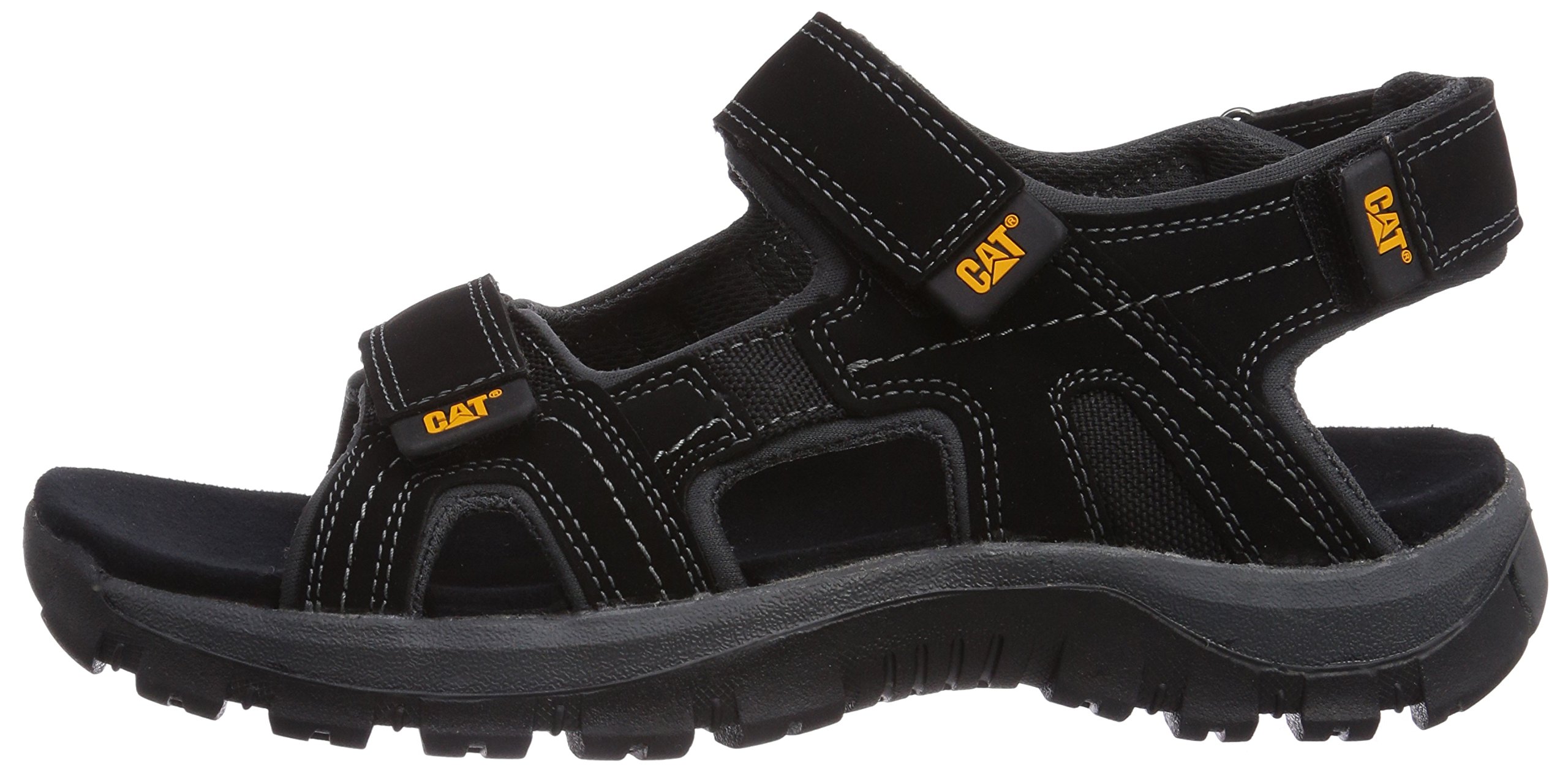 Cat Footwear Men's Open Toe Sandals - Breathable Comfortable Outdoor Summer Sandals for Beach, Pool & Casual Wear