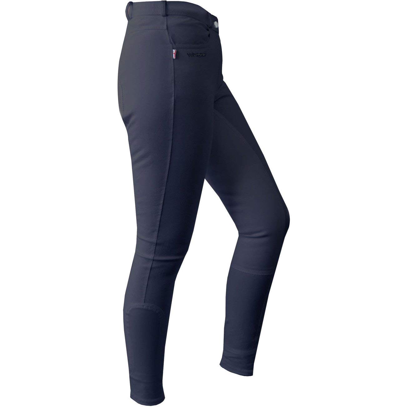 Ladies Horbury Full Seat Riding Breeches - 24 Inch Navy Equestrian Pants for Horseback Riding & Show Jumping | Comfortable & Durable for Training & Competitions