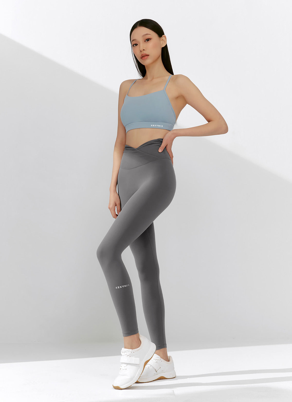 Black Label Power Rise Shirring Leggings - High Waist Tummy Control Workout Yoga Pants for Women - Perfect for Gym, Running & Everyday Wear