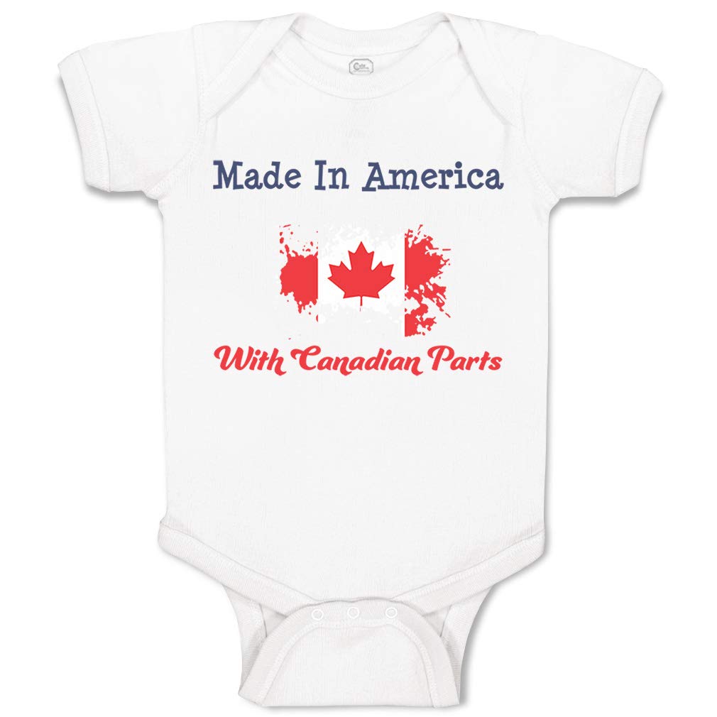 Custom Baby Bodysuit - 100% Cotton Funny Onesie - Made in USA with Premium Canadian Materials - Perfect for Newborn Photos & Family Gifts