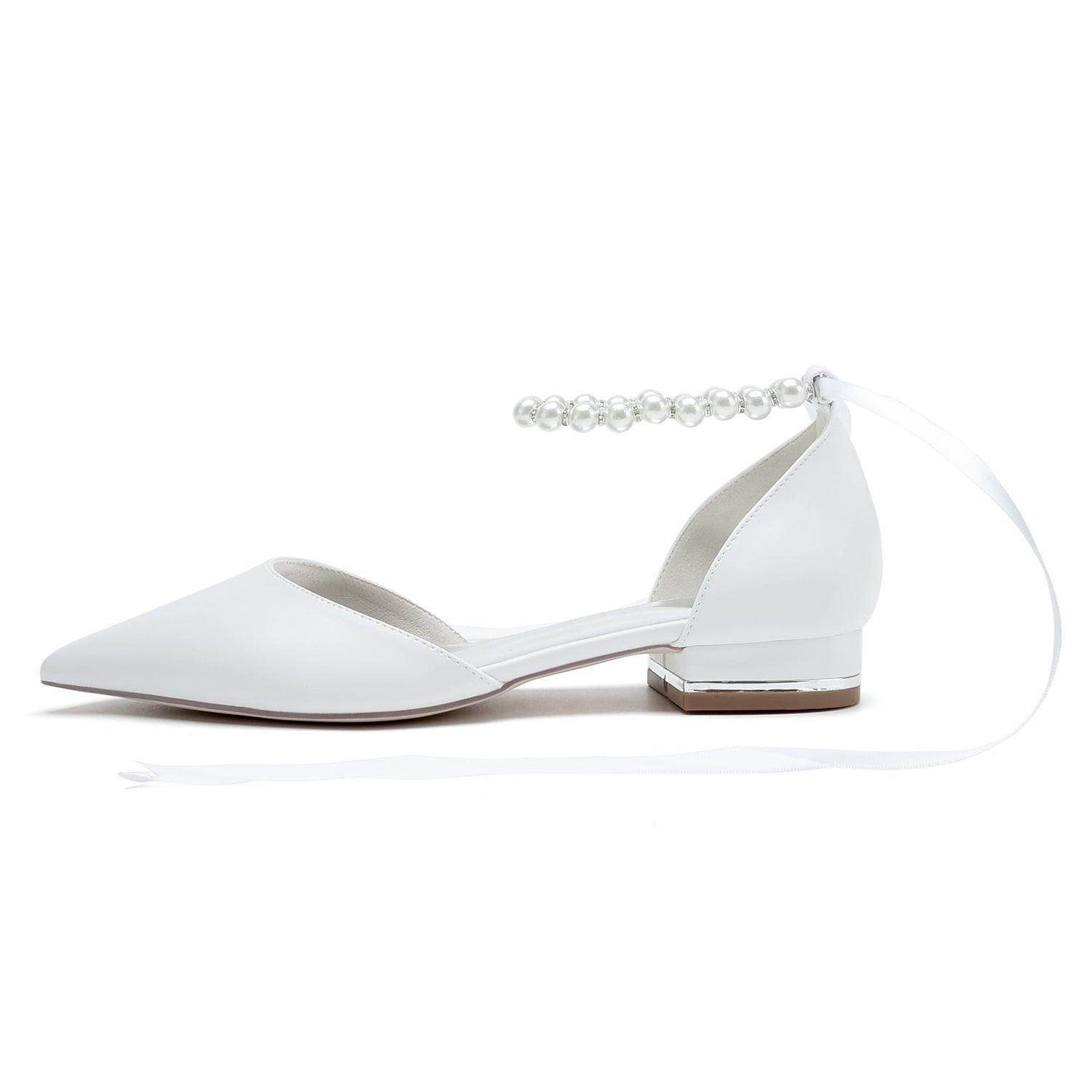 Comfortable 2.5cm Flat Heel PU Leather Women's Shoes CK0407 - Perfect for Office, Walking & Casual Wear