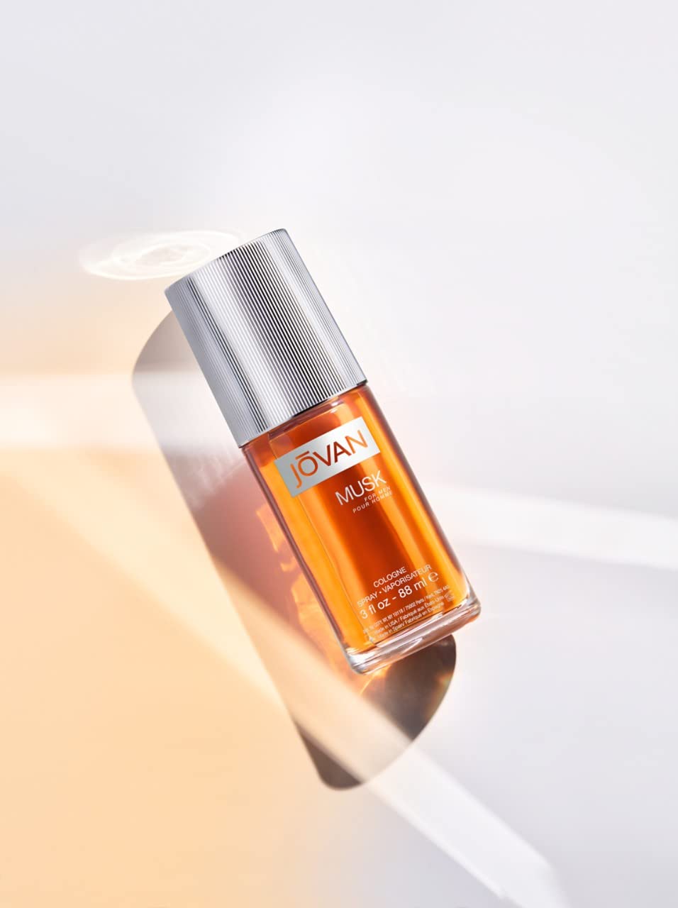 Jovan Musk Cologne for Men - 3 oz Eau de Toilette Spray with Carnation, Lavender & Amber Notes | Long Lasting Perfume for Everyday Wear & Travel | Gift for Him, Date Night, Office & Special Occasions
