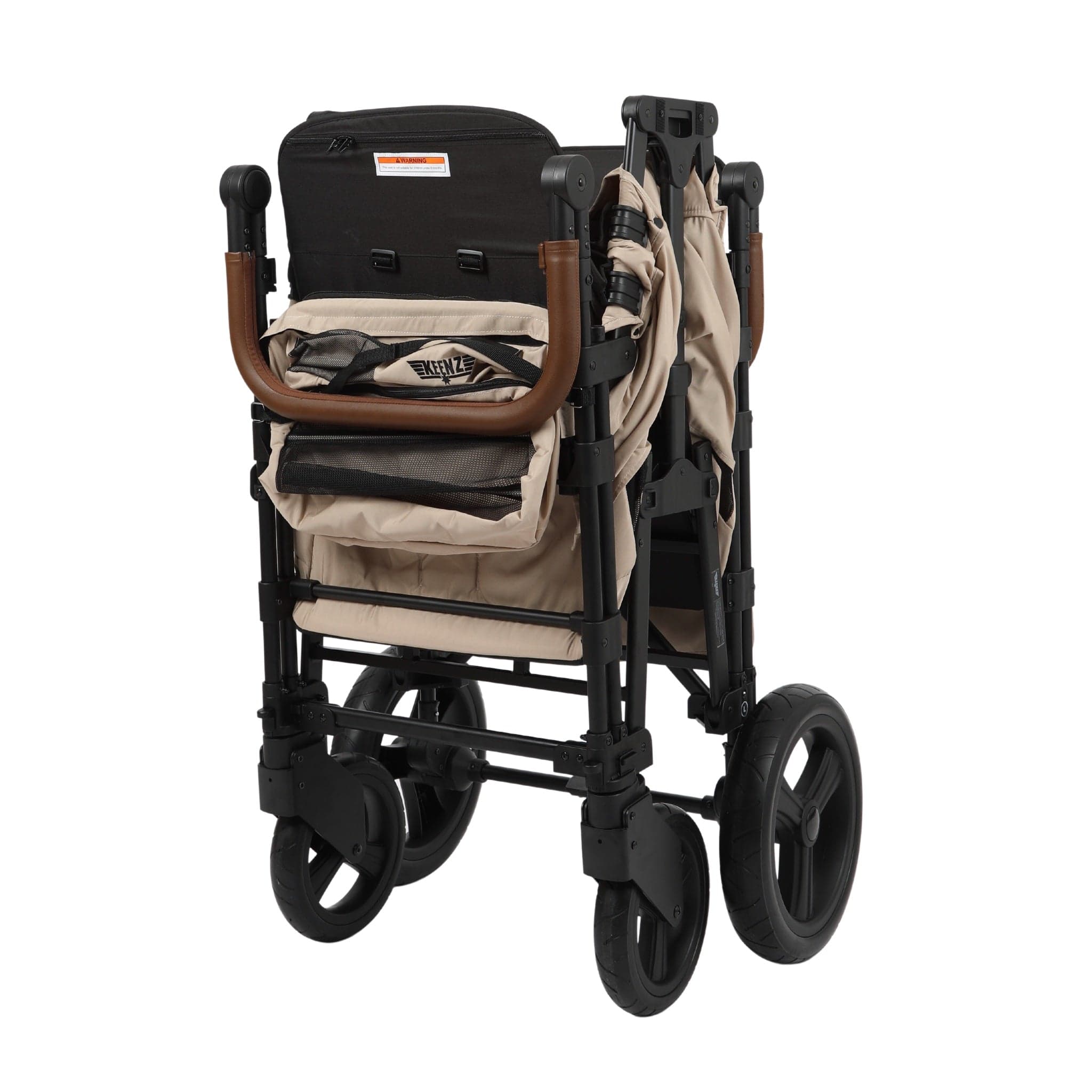 Keenz XC 2.0 2 Passenger Stroller Wagon - Lightweight Foldable All-Terrain Wagon for Kids & Toddlers - Perfect for Beach, Park, Camping & Outdoor Adventures