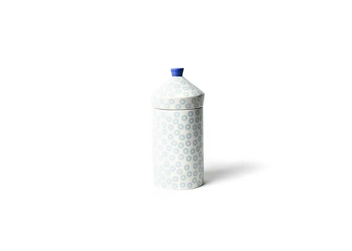 Premium Iris Blue Airtight Food Storage Canisters - Perfect for Kitchen Pantry Organization & Bulk Food Storage
