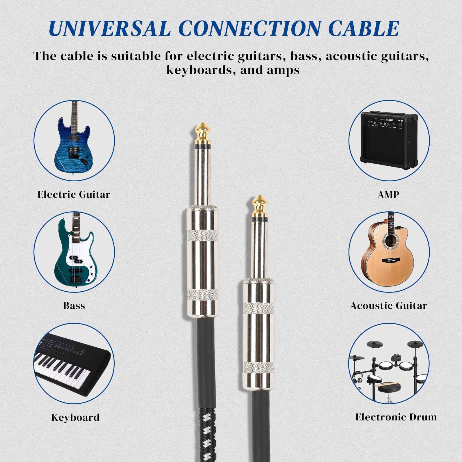 Ktaxon 39 Inch Full Size Electric Guitar with H-H Pickups - 6 String Solid Body Beginner Guitar Kit Includes Upgrade Cable, Capo, Tremolo Arm, Gig Bag & Strap (Ocean Blue) - Perfect for Beginners, Practice, Live Performances & Home Recording