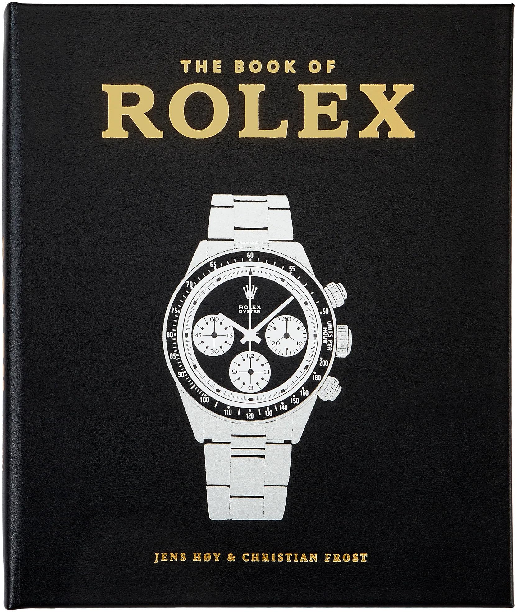 The Book of Rolex: A Comprehensive Guide to Rolex Watches | Handbound Black Bonded Leather Hardcover | 200 Pages (9.12