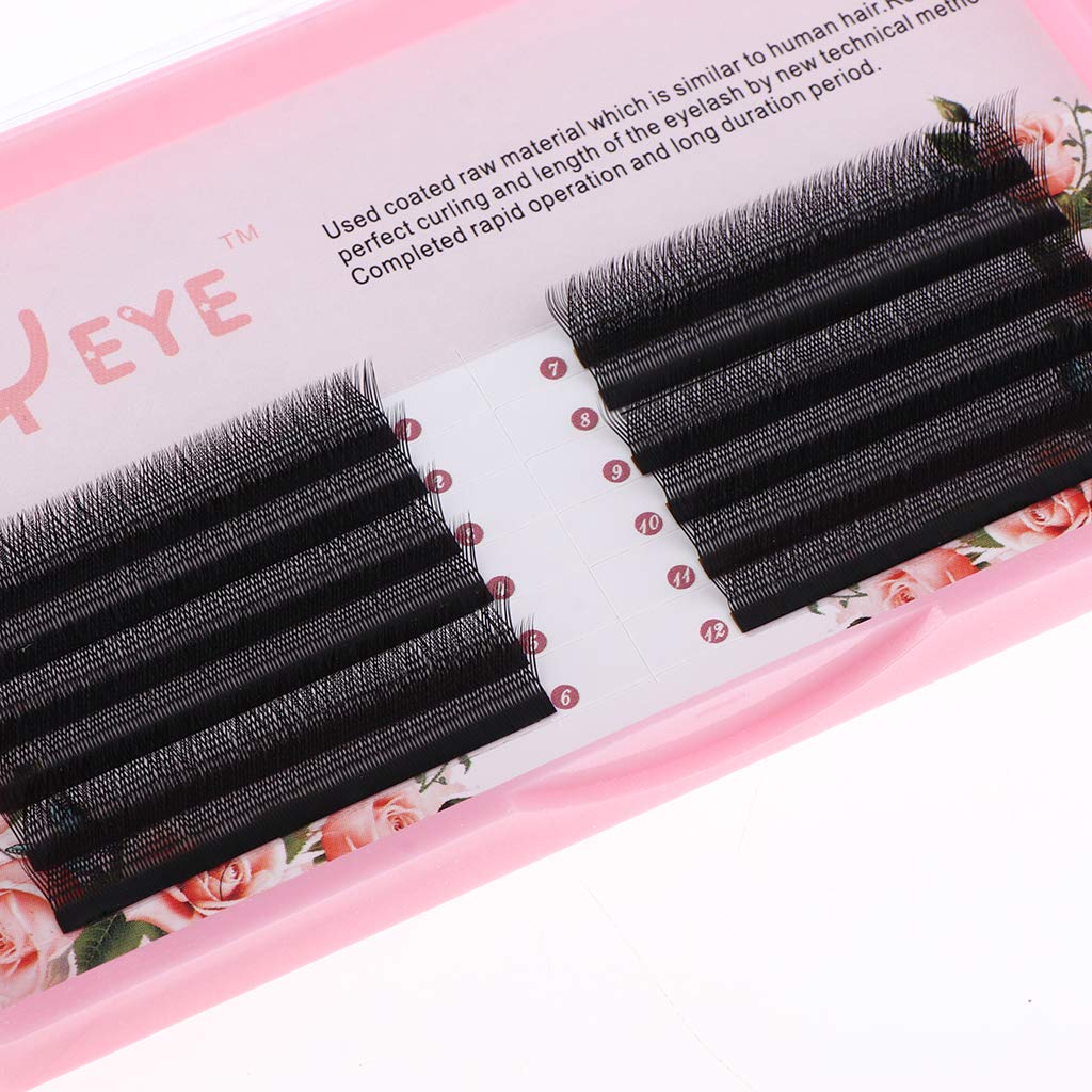 LOSA Natural Long Soft False Eyelashes - 11mm C Curl Artificial Fiber Lashes for Everyday Wear & Special Occasions | Enhance Your Eye Makeup Look