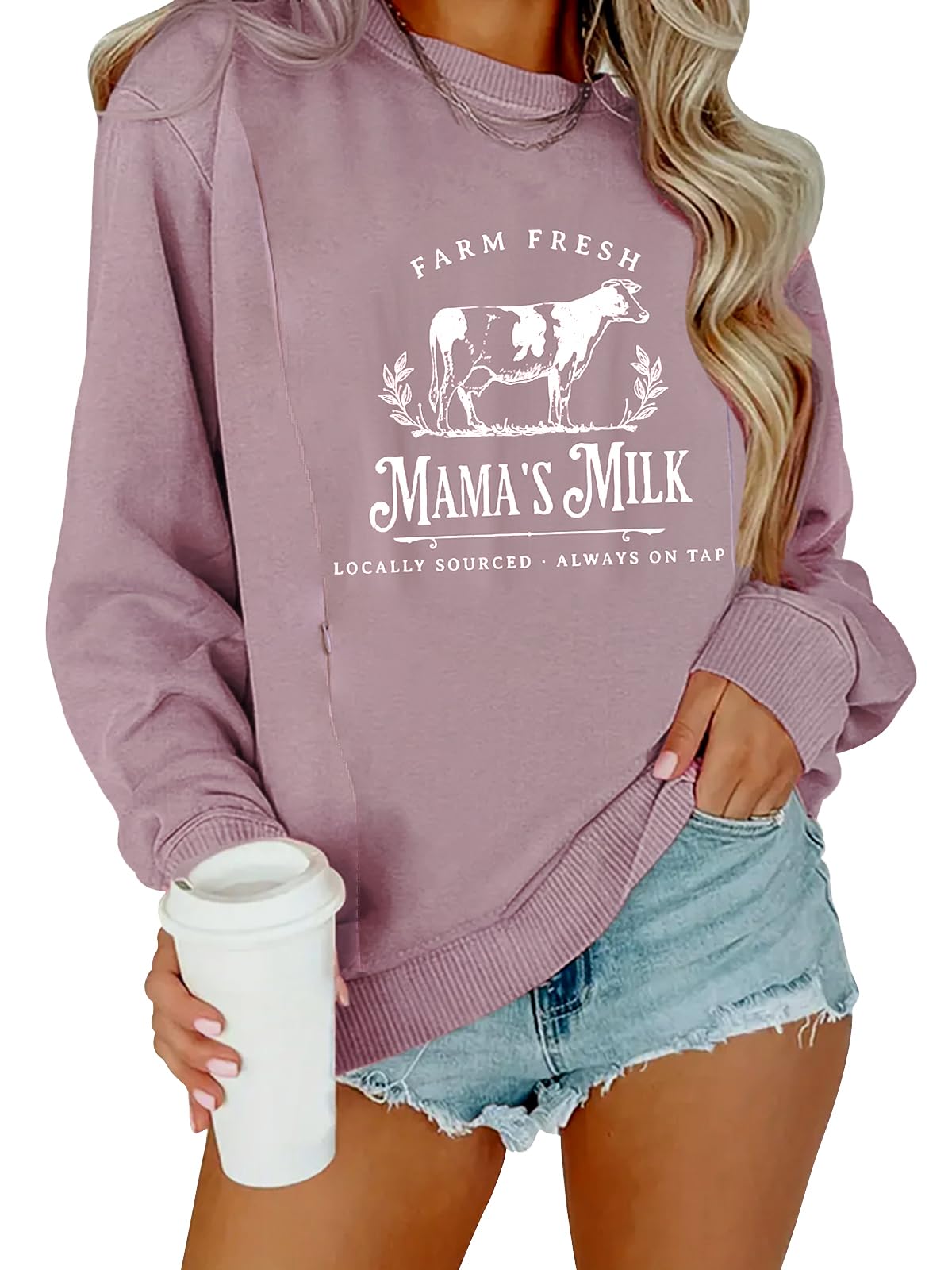 Women's Nursing Sweatshirt - Zipper Front Breastfeeding Hoodie for Maternity & Nursing Moms | Comfortable Pullover Top for Pumping & Nursing at Home, Work or Outdoors