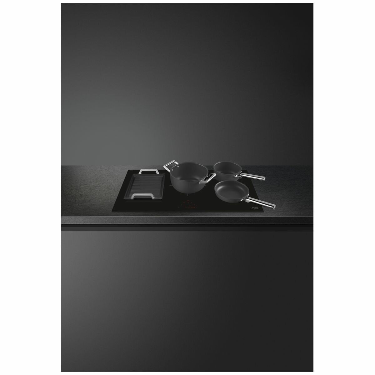 Smeg SAI4954D 90cm Built-in Induction Cooktop with 4 Cooking Zones - Perfect for Modern Kitchens, Home Chefs & Entertaining Guests