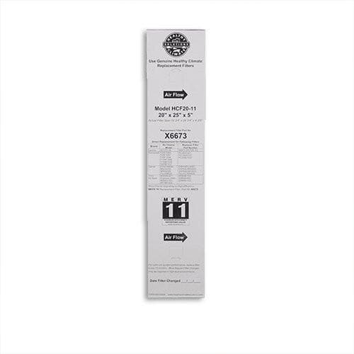 Lennox X6673 OEM 20x25x5 MERV 11 Air Filter - Replacement for HCF20-11 & HCF20-16 - Perfect for Home HVAC Systems and Air Purifiers