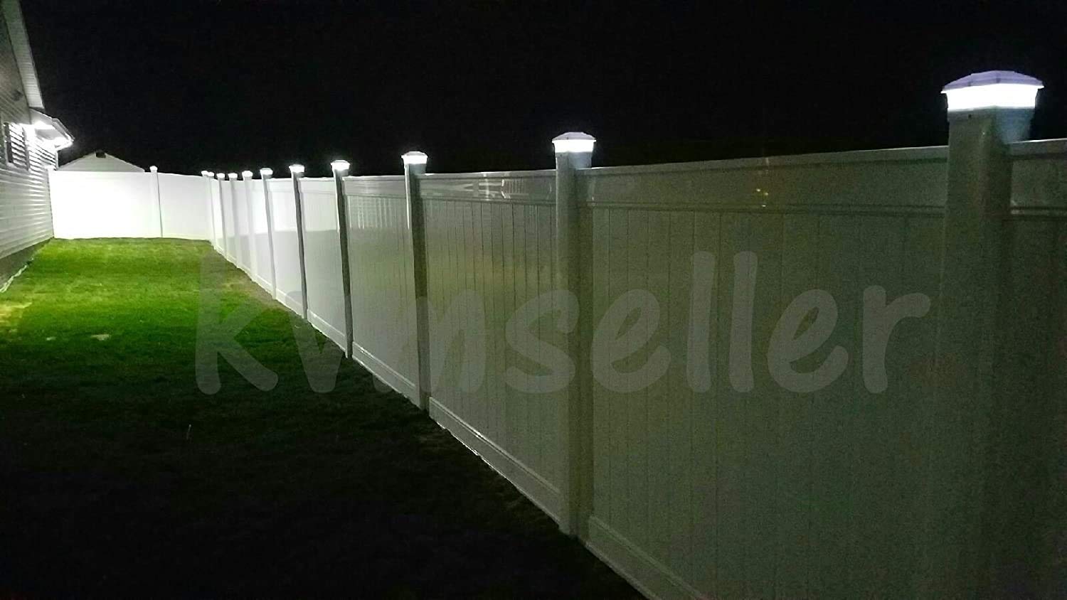 8 Pack Solar Powered Copper Outdoor Garden Deck Patio Fence Pathway Post Lights - Waterproof LED Landscape Lighting for Yard, Walkway, Driveway (PL244A, Copper - 2 SMD LED) | Perfect for Evening Ambience & Safety Lighting