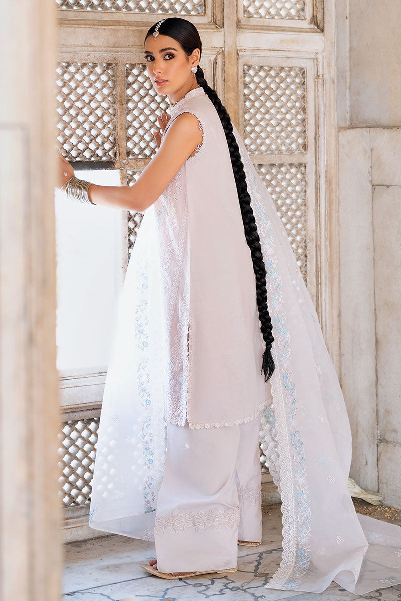 Hushed Mauve 3-Piece Embroidered Lawn Suit for Women - Elegant Pakistani Formal Wear for Weddings, Parties & Special Occasions