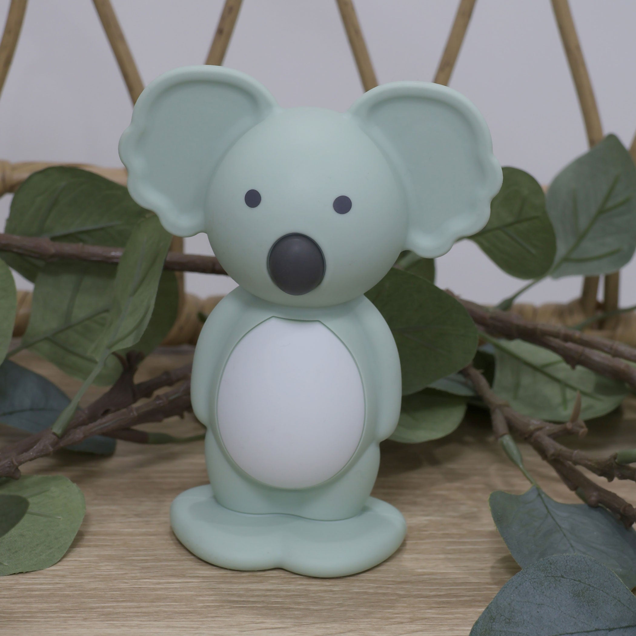 Aussie Animals Bubba Koala Silicone Teething Toy for Babies - Soft Chewable Eucalyptus Leaf Design - Perfect for Soothing Sore Gums & On-the-Go Teething Relief