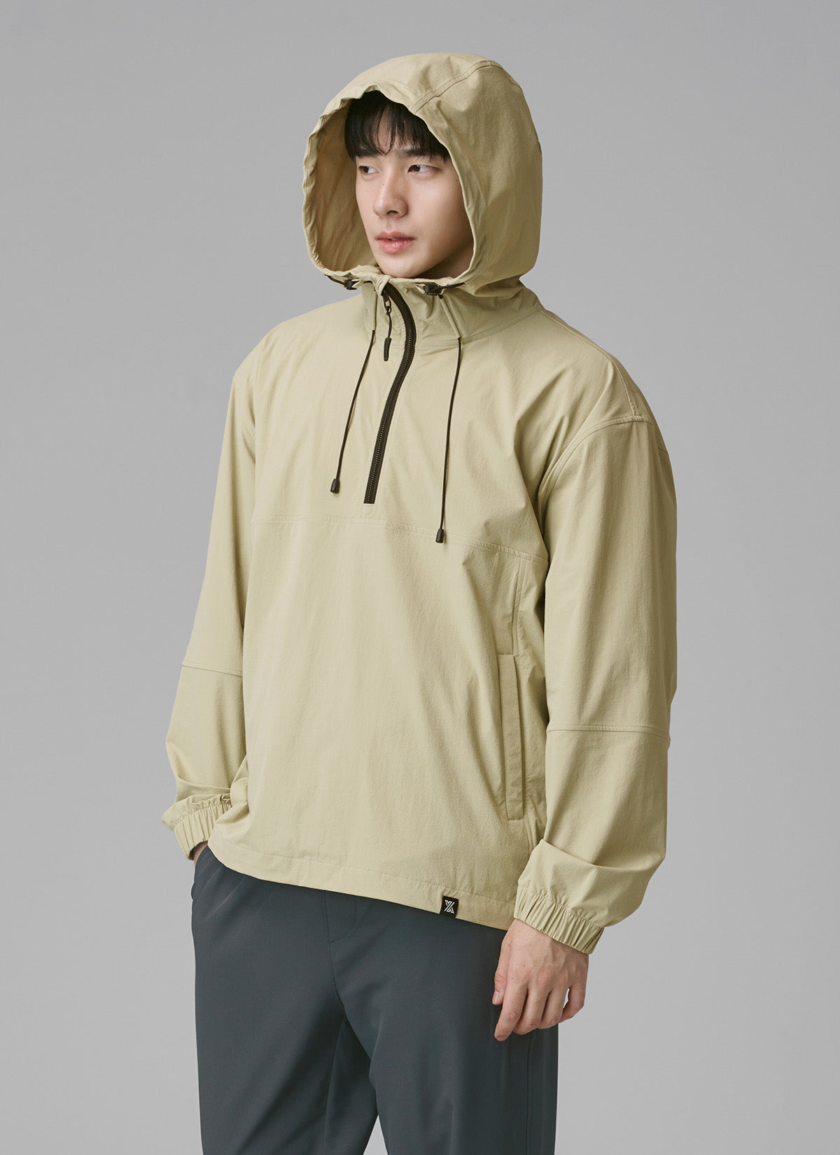 Rush Tension Hoodie Anorak Jacket - Lightweight Water-Resistant Pullover for Men & Women | Perfect for Hiking, Running & Outdoor Adventures