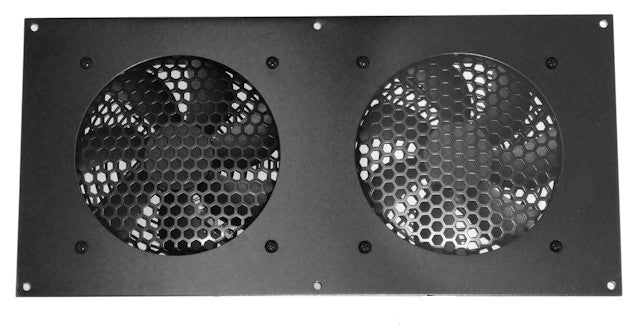 Coolerguys Dual 120mm PC Cooling Fans Kit with Pre-Set Thermal Controller CG-1202P - Perfect for Gaming PC, Computer Case & Cabinet Cooling System