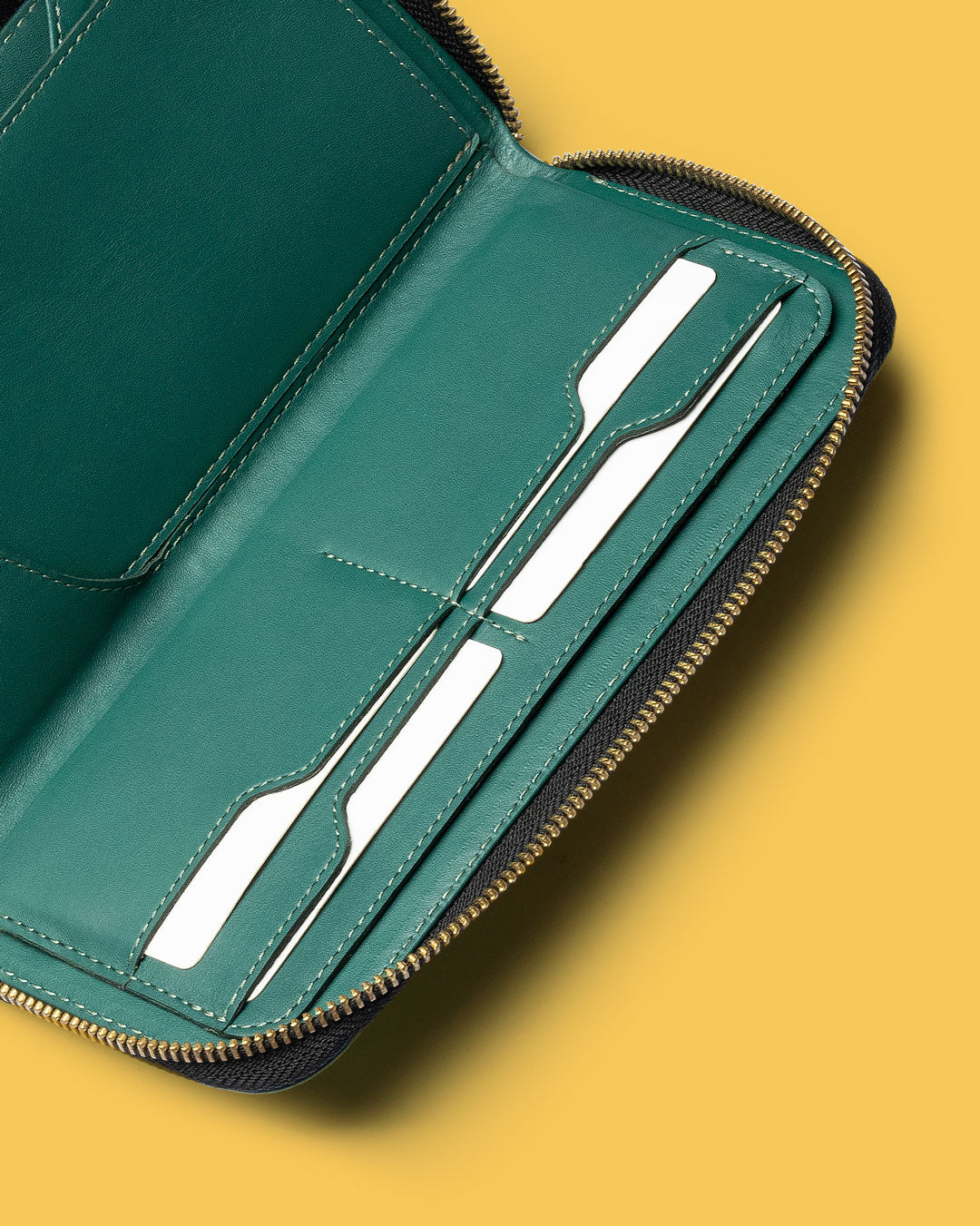 Premium Zipper Carryall Zip Wallet for Men & Women - RFID Blocking Travel Wallet with Multiple Card Slots - Perfect for Travel, Business & Everyday Use