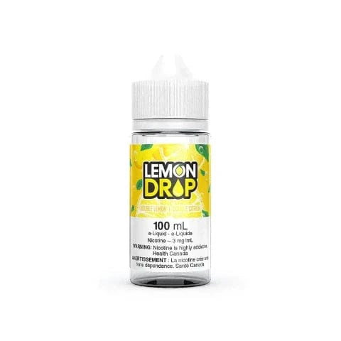 Double Lemon Lemon Drop E Juice - 60mL & 100mL Vape Liquid for Refillable Pods | Sweet Citrus Flavor | Perfect for Vaping at Home or On-the-Go (Alberta)