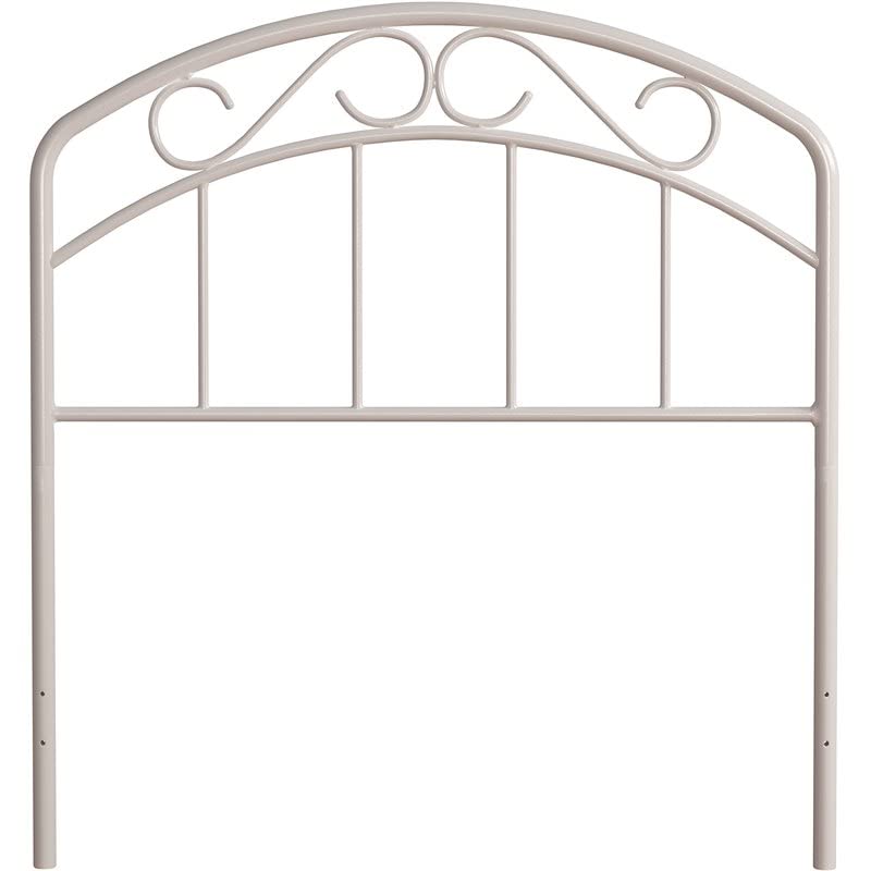 Hillsdale Furniture Jolie Upholstered Headboard for Twin Bed - Textured White Fabric - Perfect for Kids' Rooms, Guest Bedrooms & Cozy Bedroom Makeovers