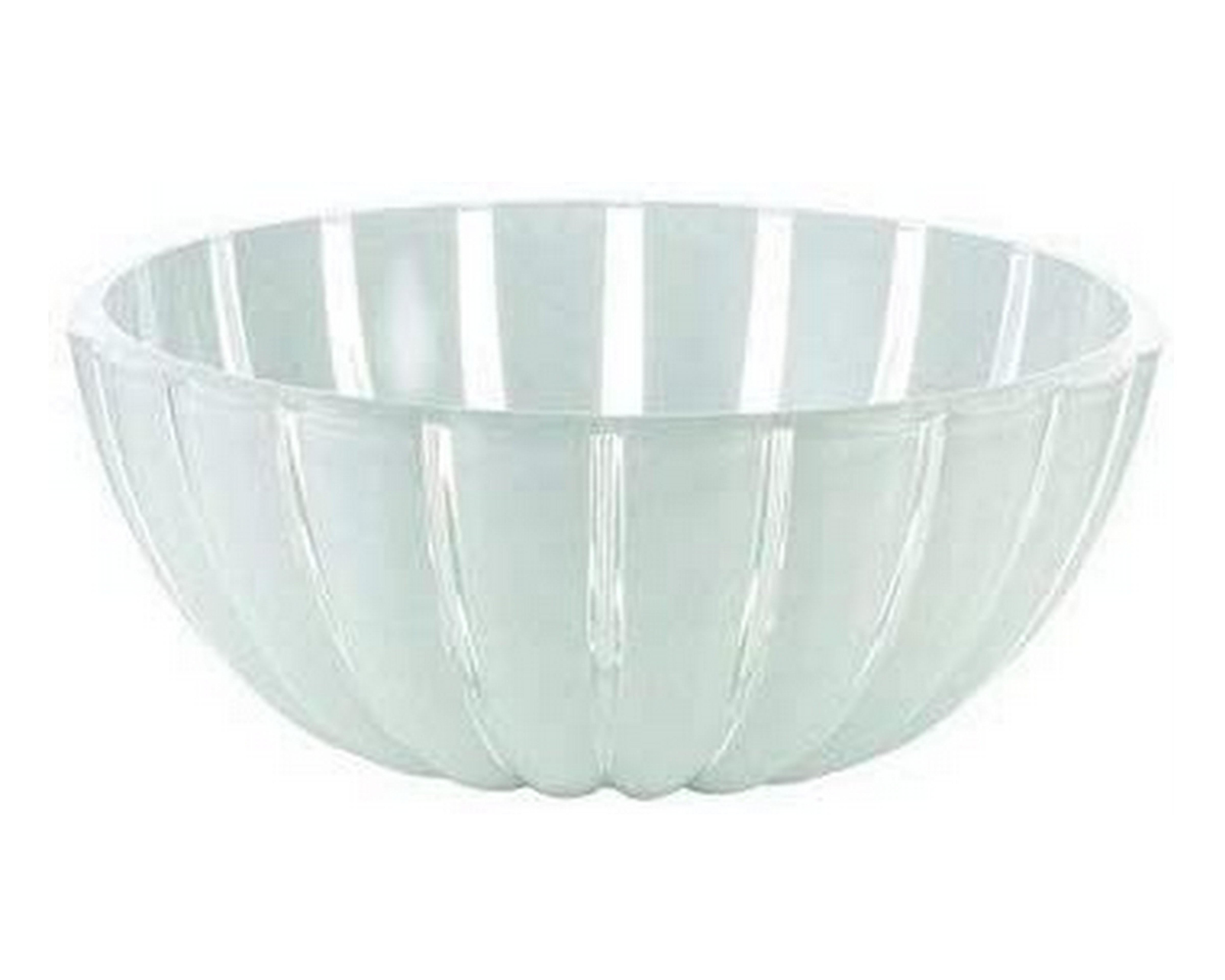 Guzzini 10-Inch Transparent Grace Bowl - Elegant Serving Bowl for Salads, Pasta, and Fruit - Perfect for Dining, Entertaining, and Kitchen Decor
