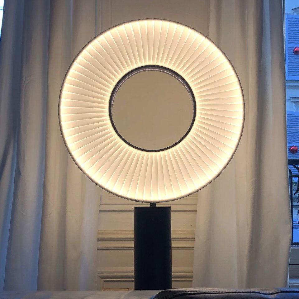 Vespera Modern Table Lamp - Stylish Bedside & Living Room Lighting for Home Decor | Perfect for Reading, Relaxing & Nightstand Use
