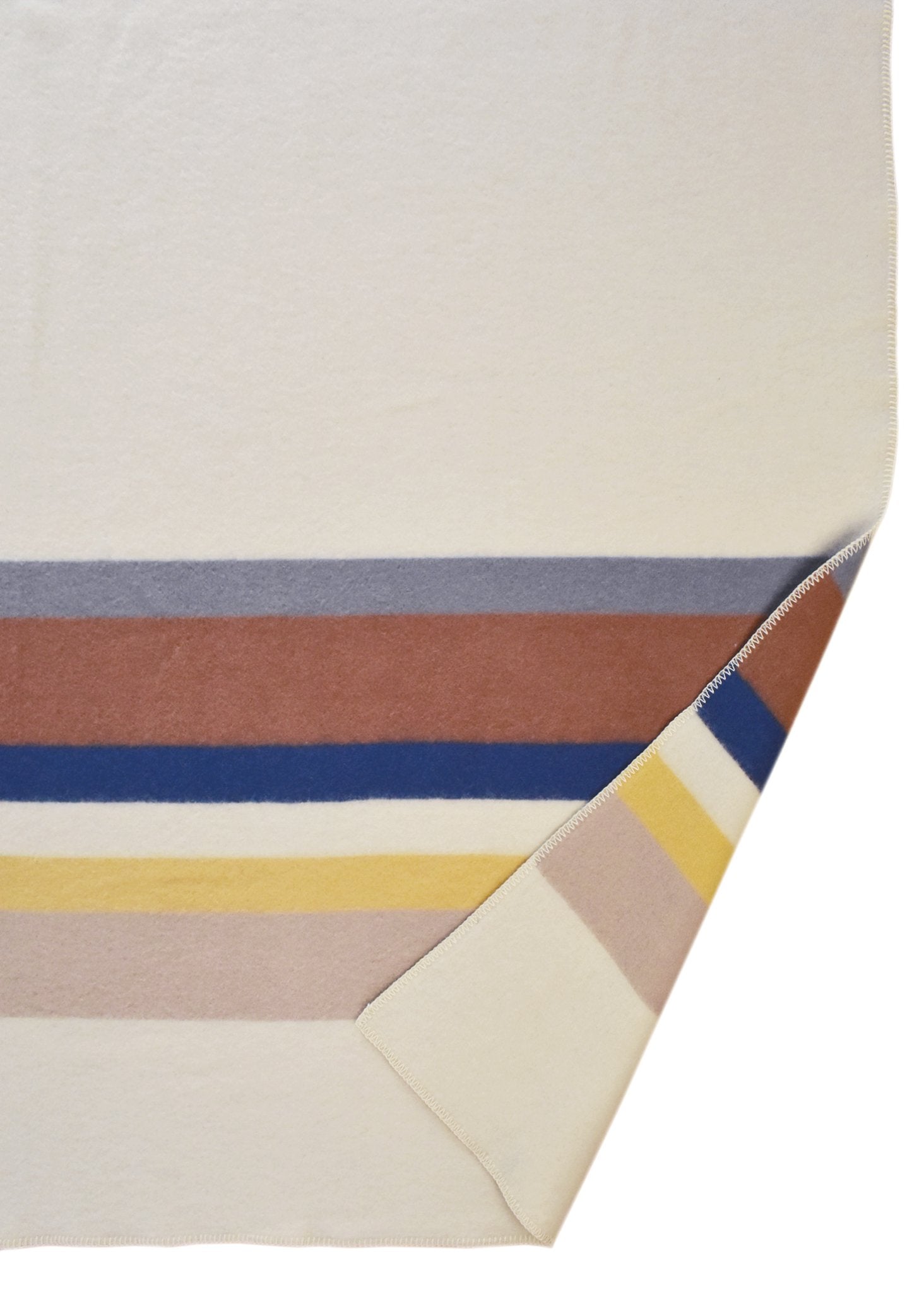 Premium Soft Wool Blanket - Cream Dunes Color - Cozy & Warm for Winter, Bedroom, Living Room, Camping & Outdoor Adventures