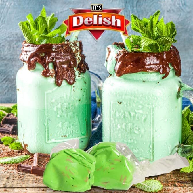 Delicious Mint Chocolate Chip Flavored Taffy Candy - Perfect for Parties, Gifts & Sweet Cravings