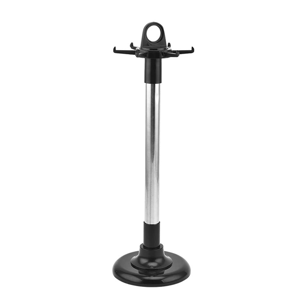 Rotatable Kitchen Utensil Stand with 6 Hooks - Space Saving for Small Kitchens
