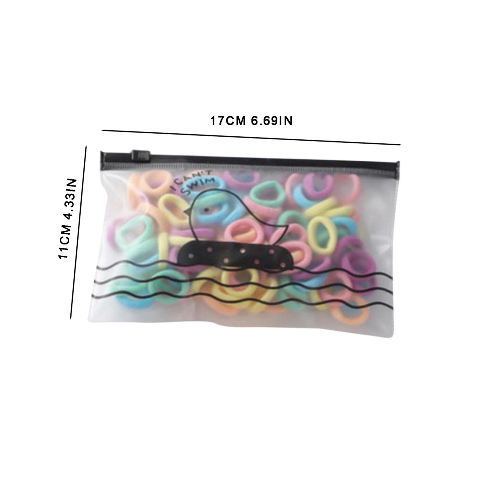 500PCS Seamless Hair Ties - No Crease Elastic Hair Bands for Women, Soft Ponytail Holders for Thick & Thin Hair, Gentle Hair Scrunchies Accessories (One Size) - Perfect for Workouts, Office, Yoga & Daily Styling
