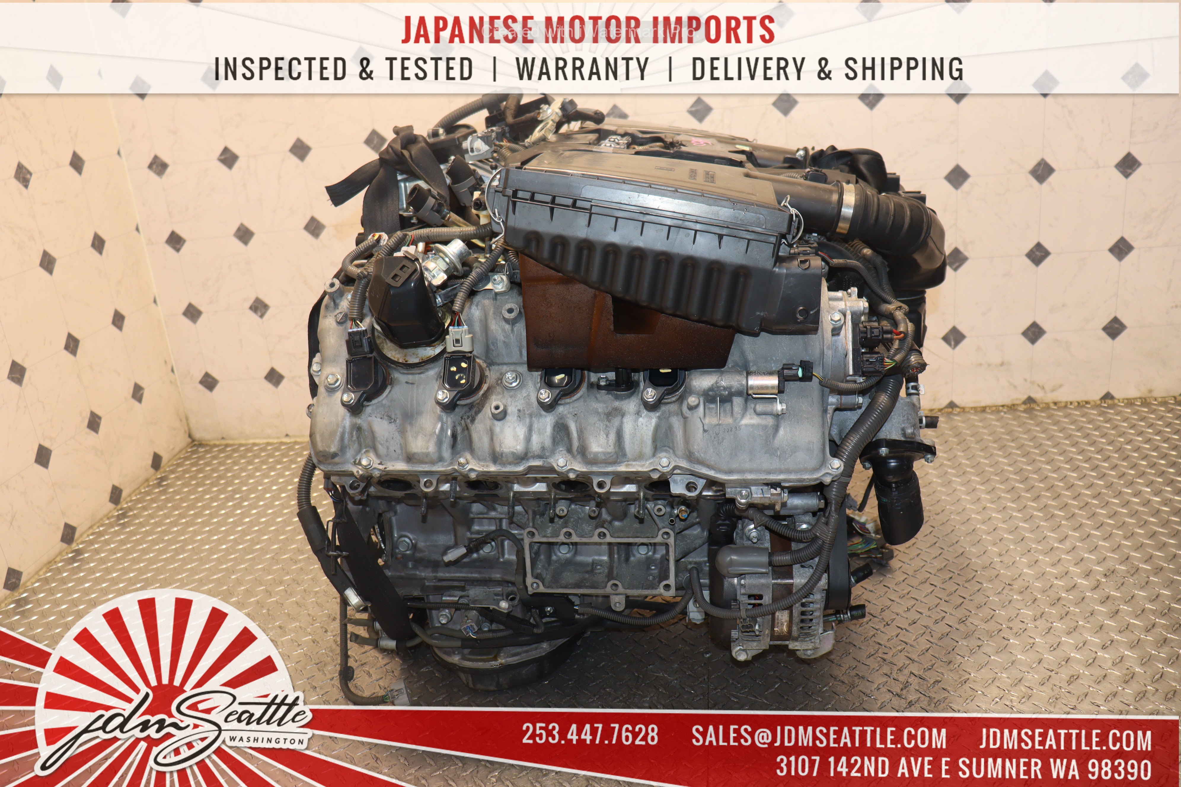 2006-2017 Lexus LS460 & 2008-2011 GS460 JDM 1UR-FSE Engine - High Performance V8 Replacement for Luxury Sedans - Perfect for Engine Swap & Restoration Projects