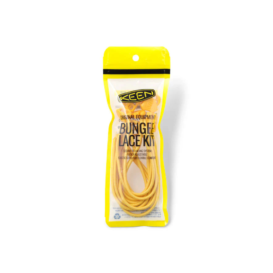 KEEN BUNGEE SHOELACE KIT - No-Tie Elastic Shoelaces for Running, Hiking & Everyday Wear - Secure Fit for Active Lifestyles