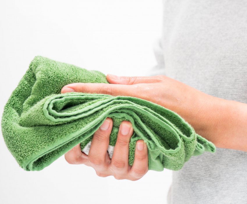 Premium Nokori Fuku Hand Towel - 4 Colors, Soft & Absorbent Japanese Cotton Towels for Kitchen, Bathroom & Spa Use