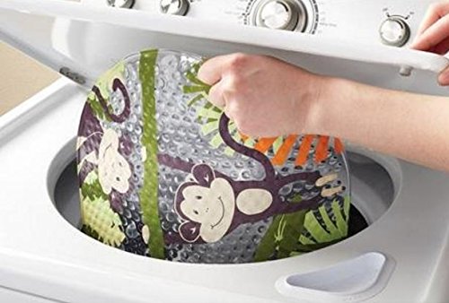 Non-Slip Monkey Bathtub Mat for Kids - Cute & Safe Bathroom Floor Mat, Anti-Slip Shower Mat for Baby & Toddler - Perfect for Bath Time Fun and Nursery Decor