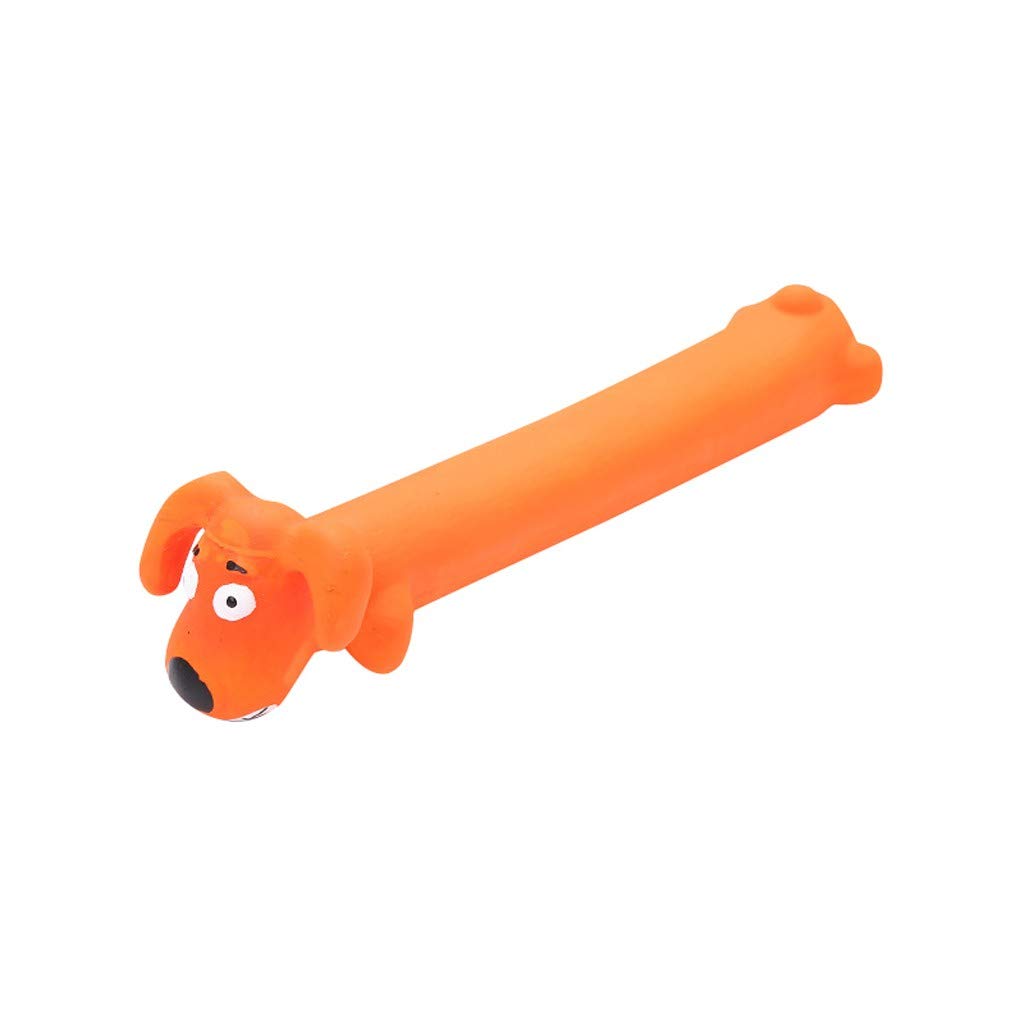 Durable Squeaky Dog Chew Toys for Teeth Cleaning - Interactive Puppy Chewing Toy for Small & Large Dogs - Perfect for Indoor Play & Dental Health