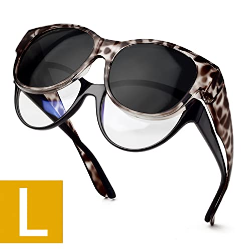L Grey Leopard