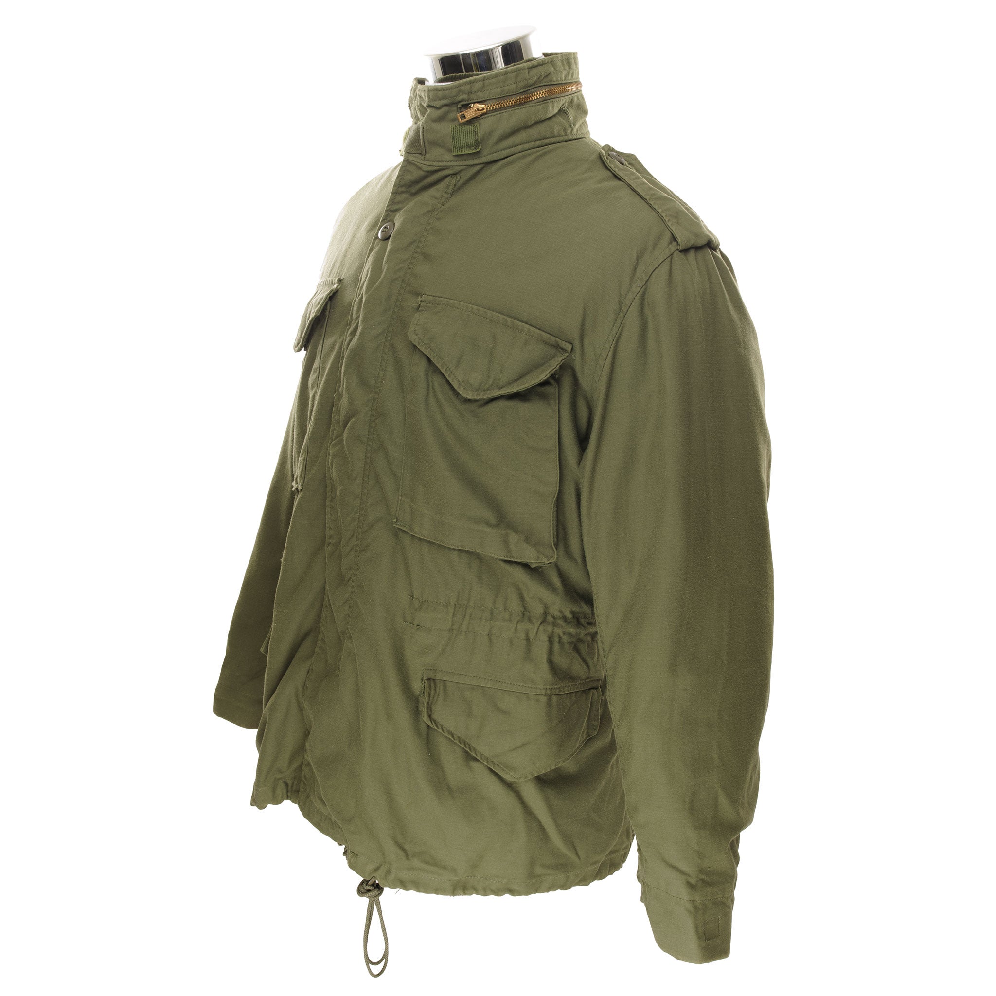 Vintage Alpha Industries M1965 M65 US Army Field Jacket - Medium Short Size - Authentic 1976 Military Surplus for Outdoor & Urban Fashion