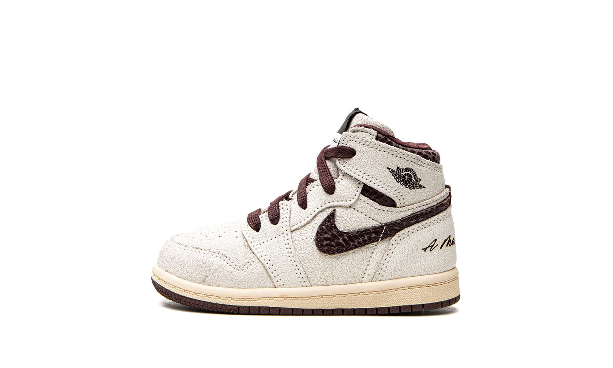 Jordan 1 Retro High OG SP (TD) Sneakers for Toddlers - Size 9C - A Ma Maniere Collaboration - Perfect for Casual Wear & Special Occasions