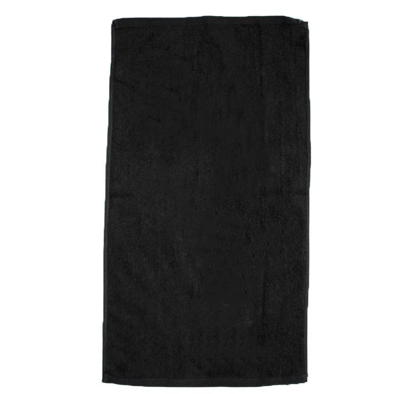 DDI 30 x 60 Inch Premium Black Beach Towel - Pack of 12 | Soft, Absorbent & Quick-Drying | Perfect for Pool, Beach, Gym & Outdoor Activities