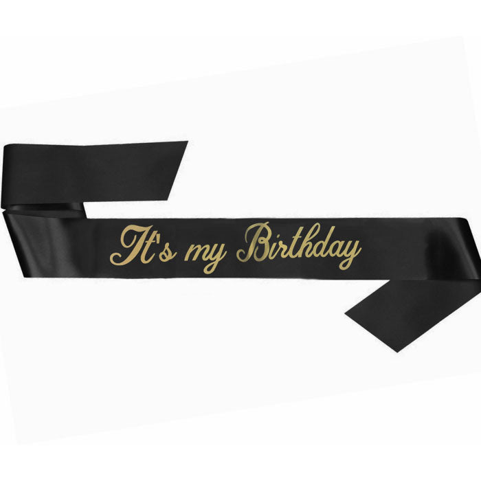 Custom Birthday Sash for Women - Personalized Celebration Accessory for Parties, Bachelorette & Special Events