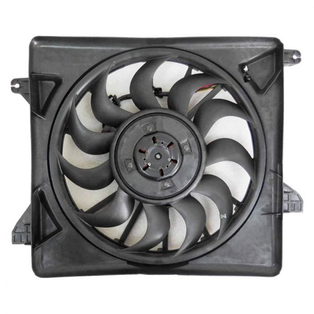 Kia Sportage Radiator & Condenser Fan Assembly Replacement (2017-2020 Models) - Compatible with KI3115153 & 191275378335 - Perfect for Cooling System Repairs & Maintenance