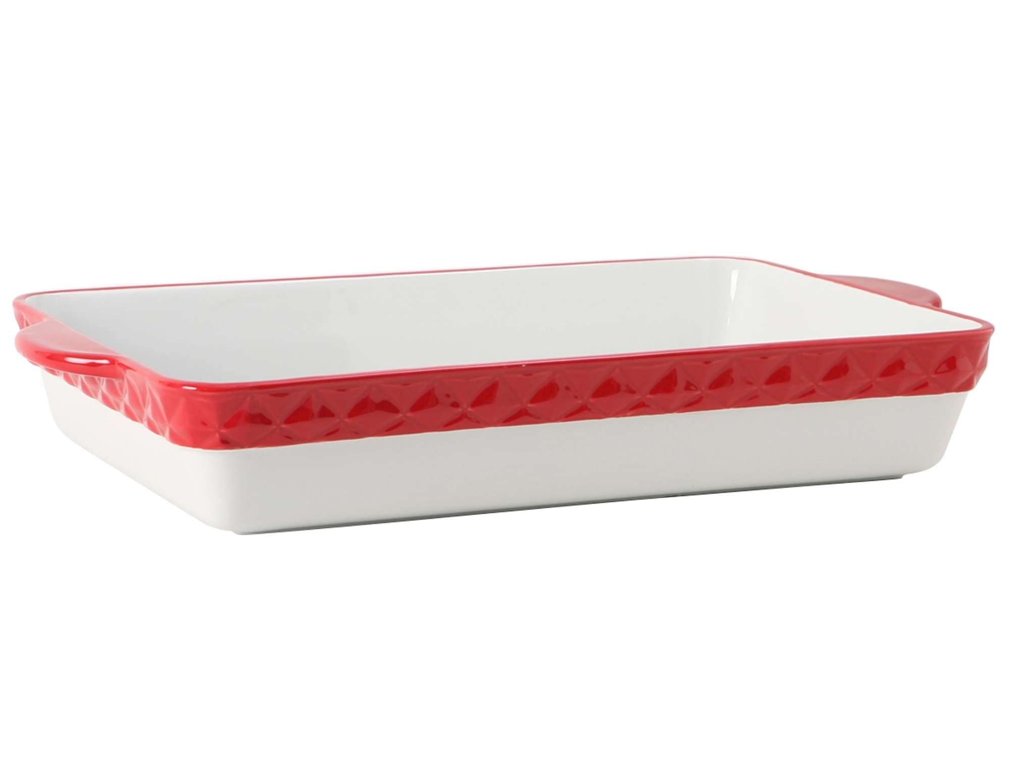 Tuxton DisplayTux Cayenne Porcelain White 6.25-Quart Casserole Set of 2 - Scratch & Chip Resistant, Lead & Cadmium Free - Dishwasher, Microwave & Oven Safe - Perfect for Baking, Serving & Entertaining