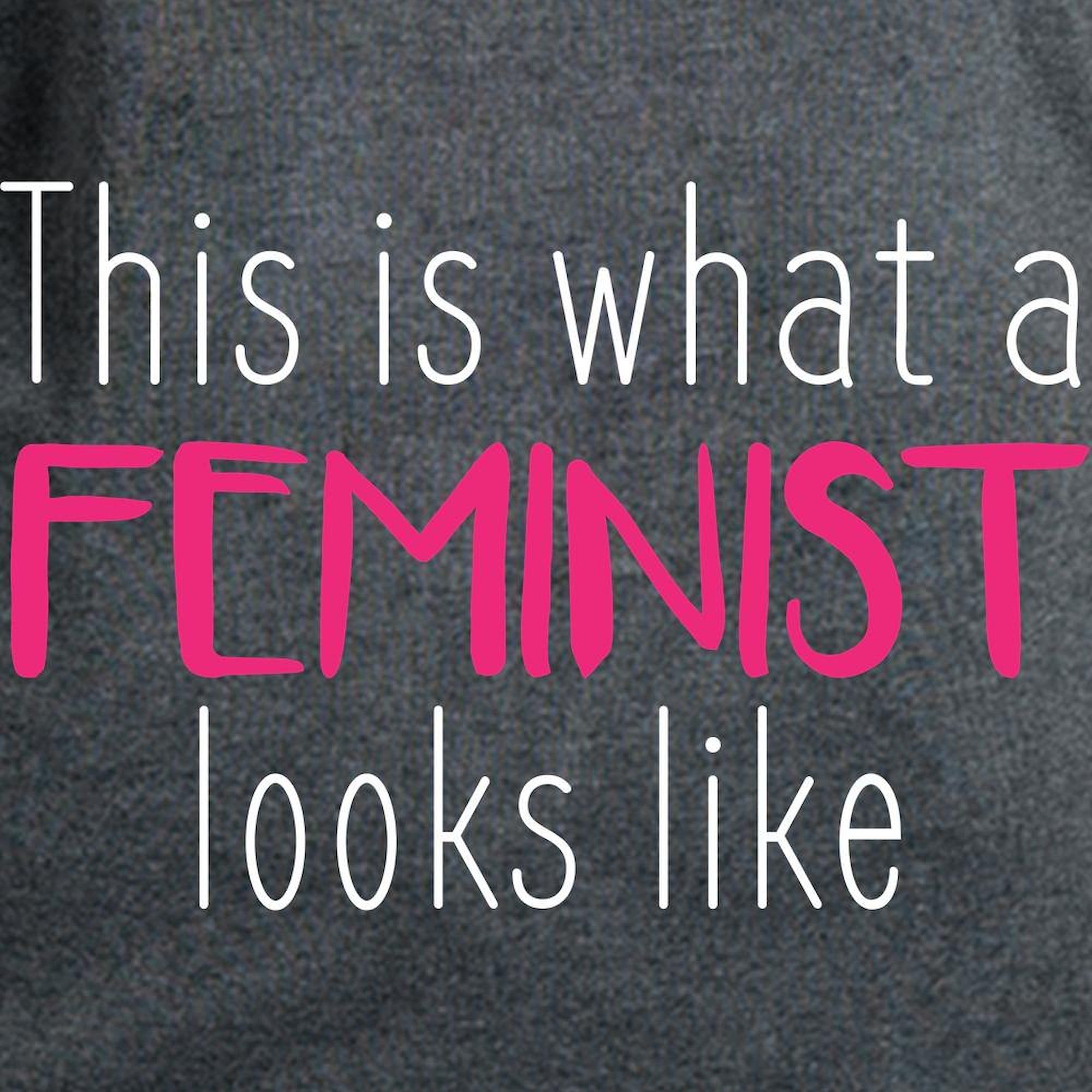 Women's Feminist Dark Cotton T-Shirt - 'This is What A Feminist Looks Like' Graphic Tee - Perfect for Protests, Casual Wear & Everyday Empowerment